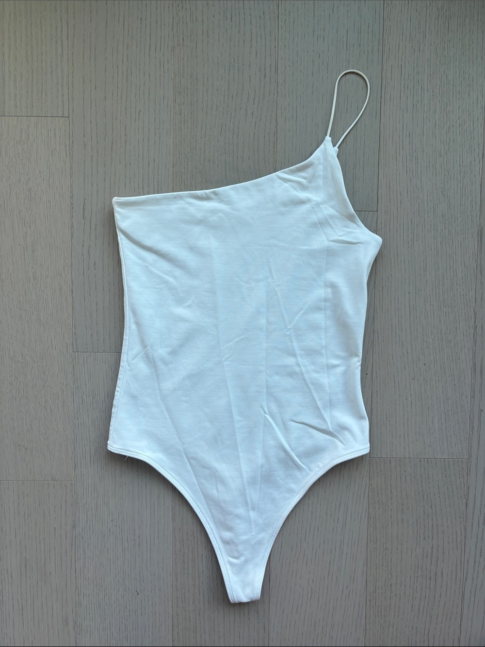 Aritzia Babaton one shoulder bodysuit S